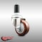 Service Caster 3 Inch 316SS Maroon Polyurethane Wheel Swivel 1-3/8 Inch Expanding Stem Caster SCC-SS316EX20S314-PPUB-MRN-138 - alternate 4